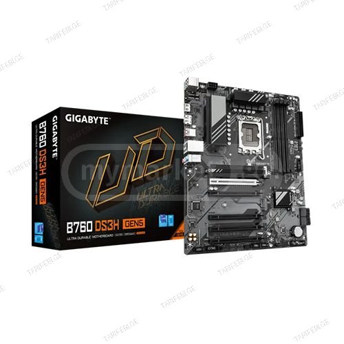 დედაბარათი - Gigabyte B760 DS3H Gen5 DDR5