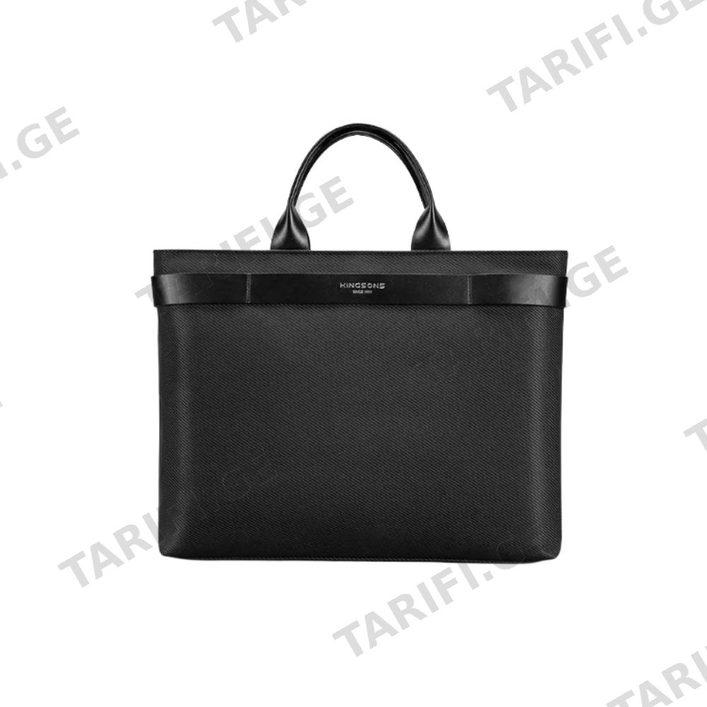 ნოუთბუქის ჩანთა Kingsons Business Laptop Bag 15.6″ Black – KS3257W