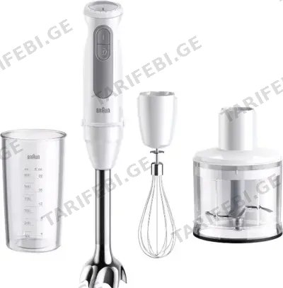 ხელის ბლენდერი Braun MQ50236MWH
