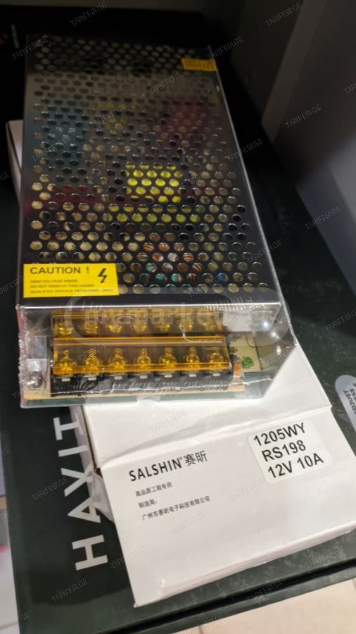 კვების ბლოკი 12V / 10 A