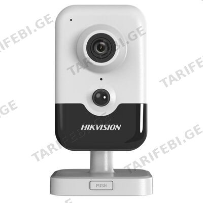 კამერა,Hikvision,DS-2CD2421G0-IW(4mm)(W),IP,2mp,Cube,Fix,IR10m,TwoWayAudio,WiFi,