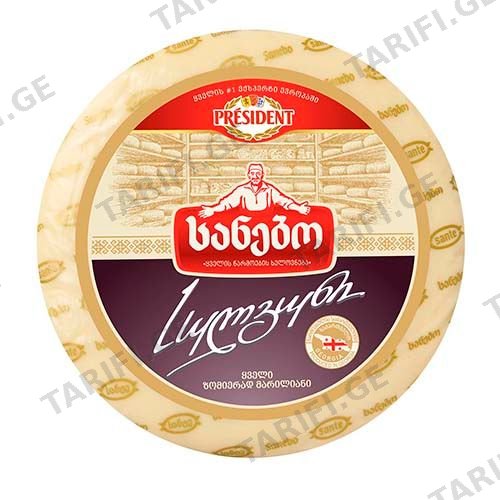 სანებო ყველი სულგუნი 45% 530 გ.