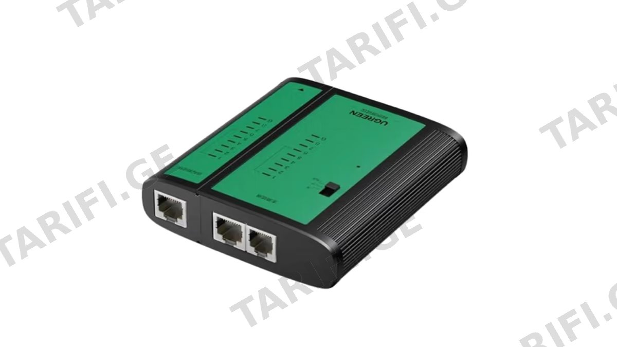 ქსელის ტესტერი UGREEN NW167 (10950), Cable Tester, Green