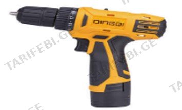 უსადენო სბურღი DINGQI 12V/10MM/1500RPM/1300MAH