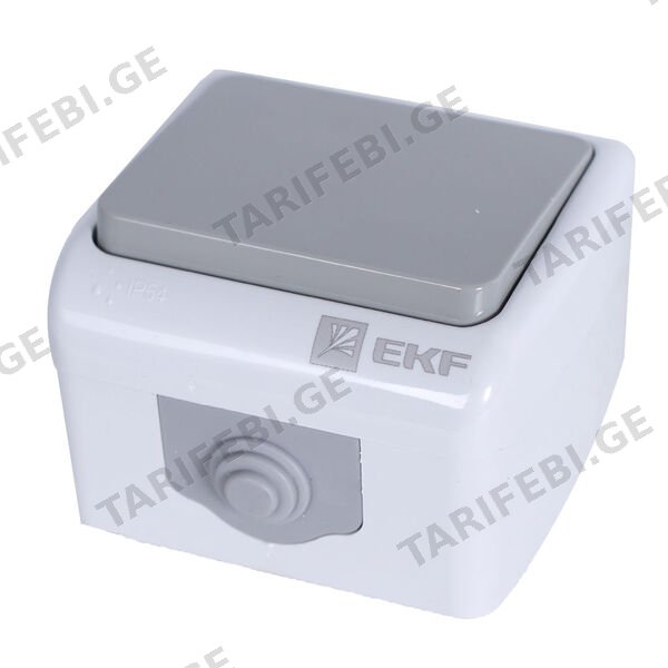 ჩამრთველი 1-იანი EKF IP54