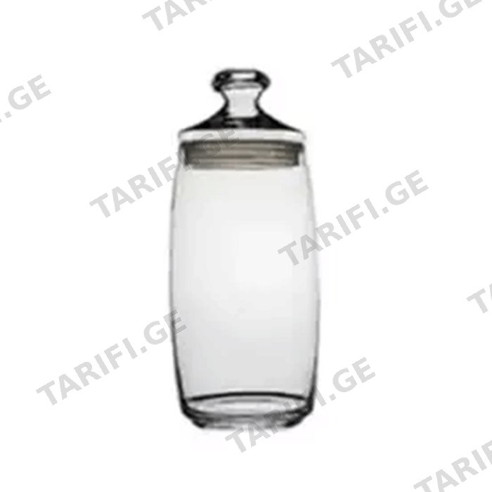მინის ქილა ხუფით (997426, 1.5 L)