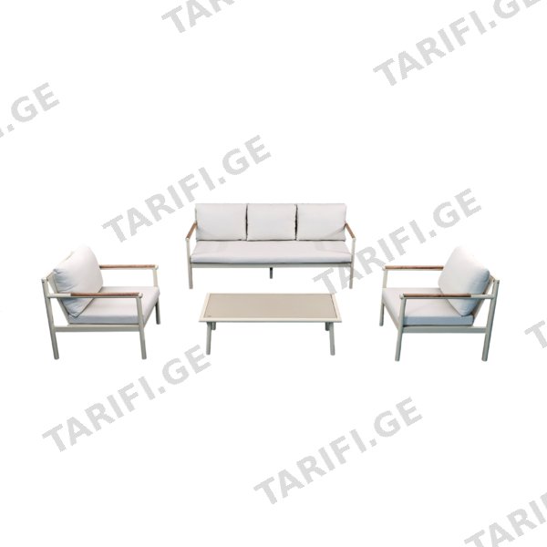 ბაღის ავეჯის კომპლექტი JM-PS-T7950 Aluminium