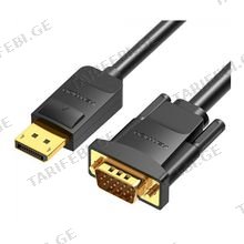 VENTION HBLBG DP to VGA Cable 1.5M Black