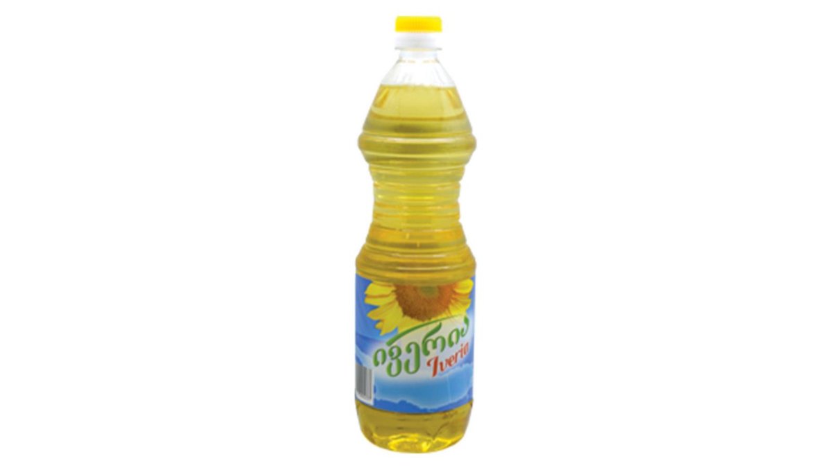 ზეთი მზესუმზირის / ივერია/ 0.850ლ