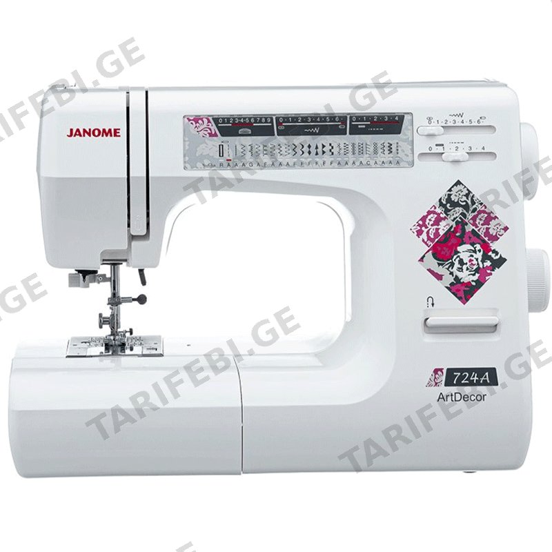 საკერავი მანქანა JANOME ARTDECOR 724A
