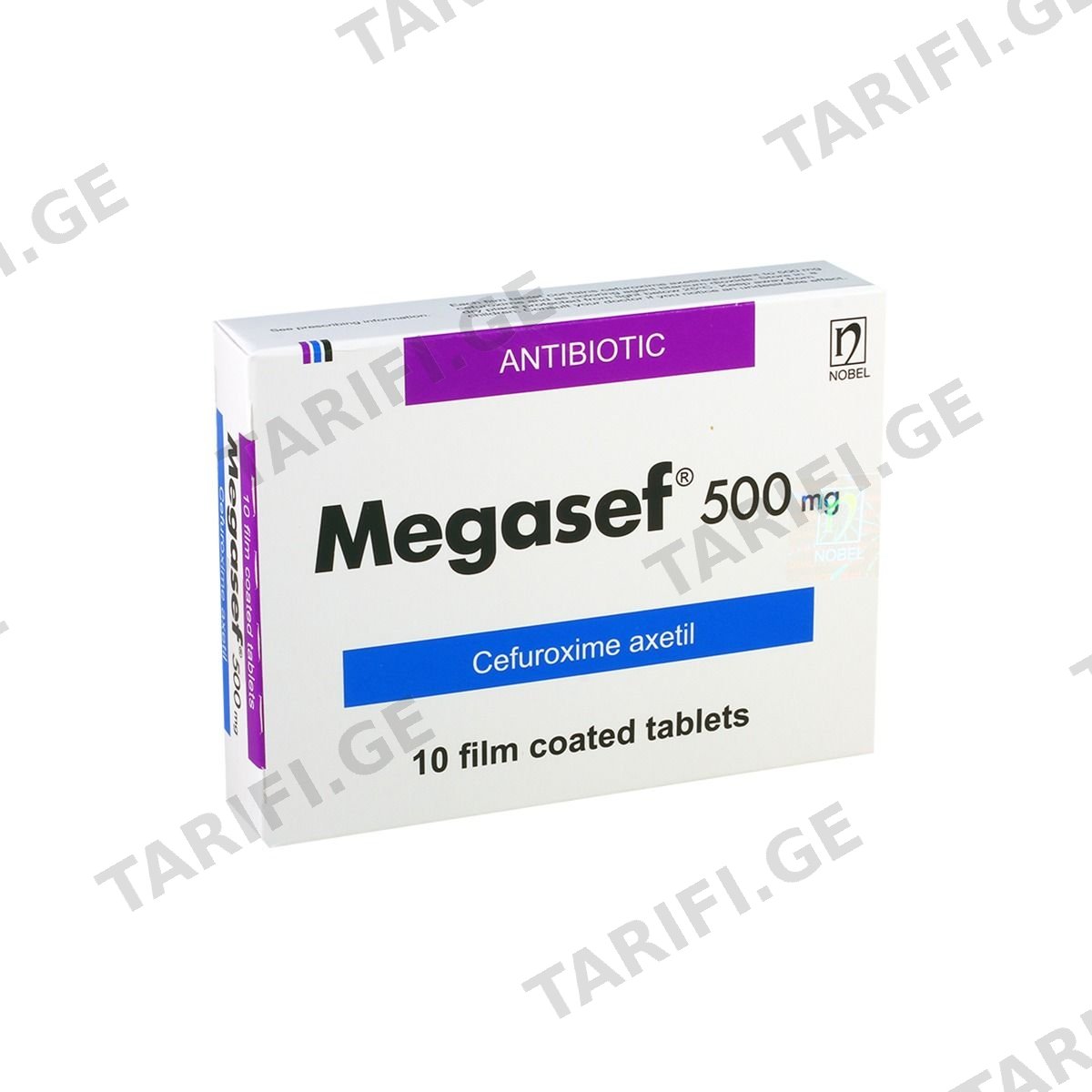 მეგასეფი - Megasef ტაბ 500მგ N10
