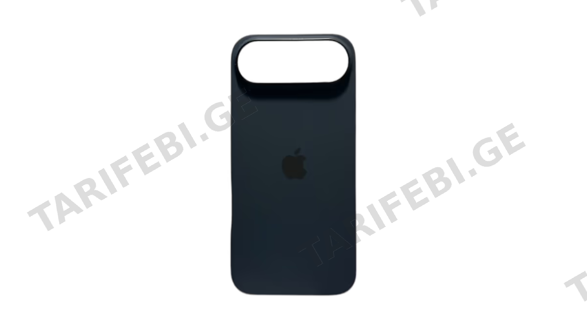 iPhone 17 Air სილიკონის ქეისი Black A3559