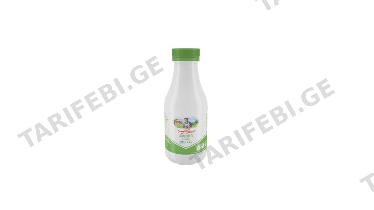 სოფლის ნობათი კეფირი 1,5% 900გრ