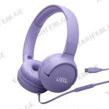 JBL Tune 520C Purple Type-C ყურსასმენი