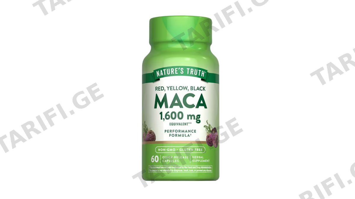 Nature's Truth - Maca(60აბი)