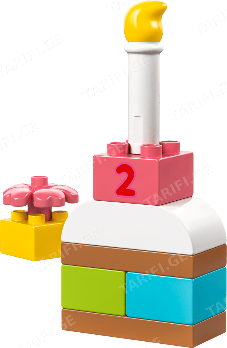 ასაწყობი კონსტრუქცია CELEBRATION CAKE 30712 | DUPLO® LEGO