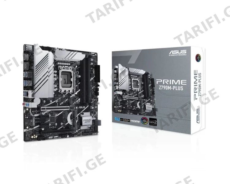 დედა დაფა Asus PRIME Z790M-PLUS 4DDR5 LGA1700 – 90MB1E70-M1EAY0