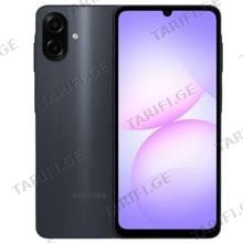 Samsung Galaxy A07 A075FD 4/64GB Black მობილური ტელეფონი