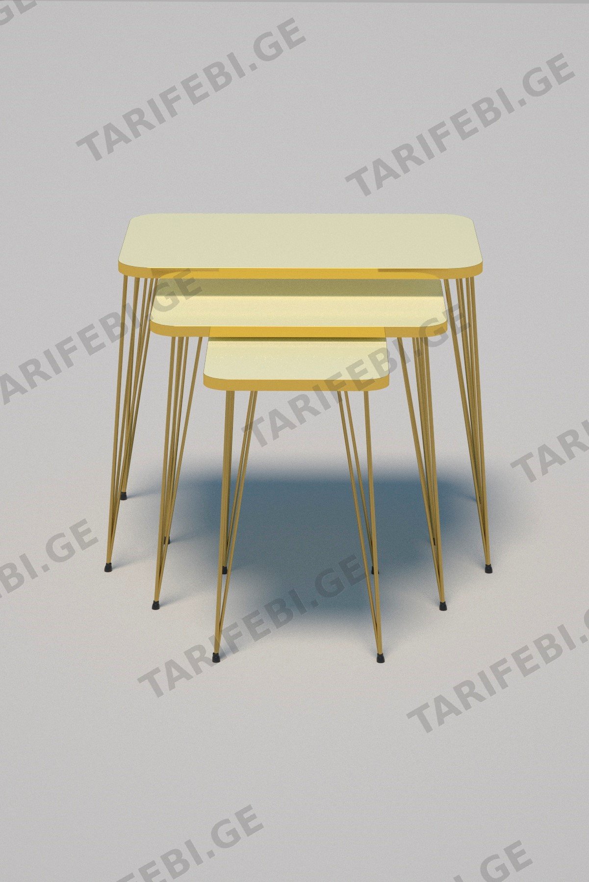 ყავის მაგიდა 3 ცალი 3 COFFE TABLE