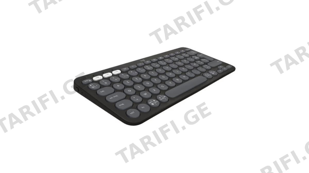 Logitech Pebble Keys 2 K380s Bluetooth Keyboard graphite