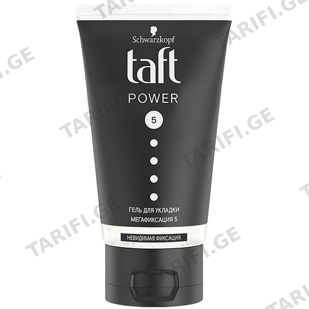 TAFT თმის გელი უხილავი ძალა 150 მლ (ტაფტი)