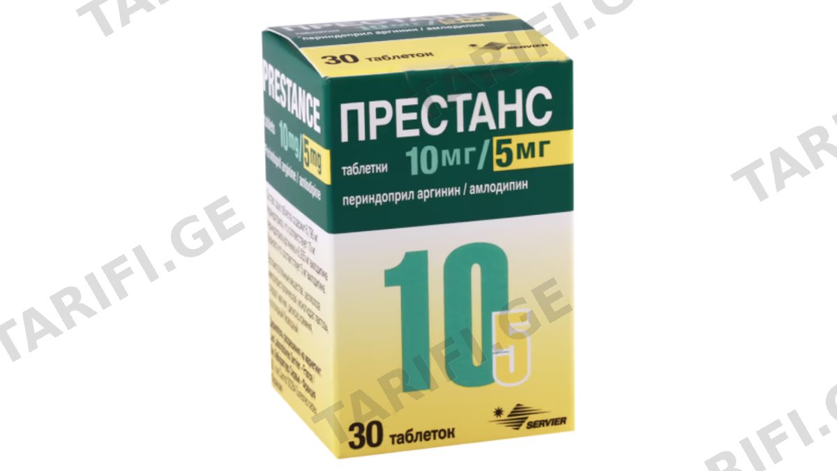 პრესტანსი ტაბ.10მგ/5მგ.N30
