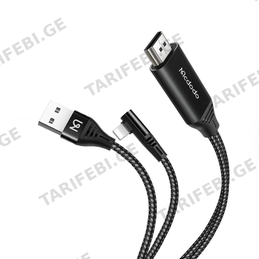 კაბელი Mcdodo Lightning to HDMI Cable 2m CA-6400