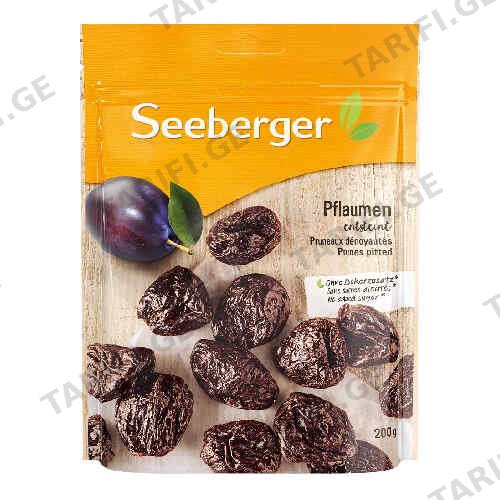 ჩირი ქლიავის Seeberger 200გრ