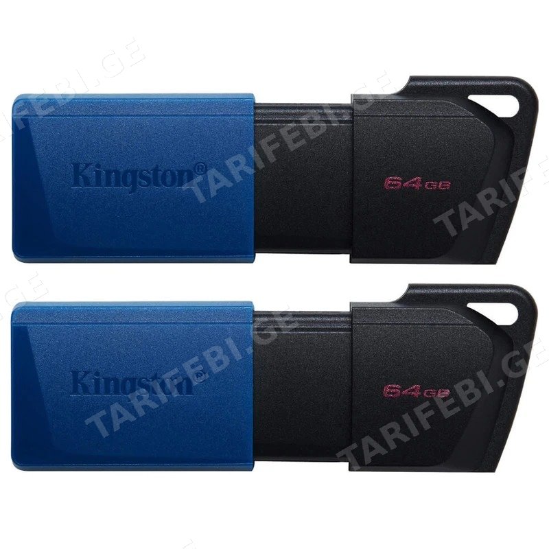 USB ფლეშ მეხსიერების კომპლექტი KINGSTON DATATRAVELER EXODIA M 64GB USB 3.2 (2 ცალი)