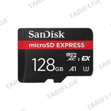 SanDisk 128GB microSD Express Card 880MB/s Class 10 SDSQXFN-128G-GN4NN Micro-SD ბარათი