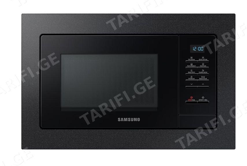 ჩასაშენებელი მიკროტალღური ღუმელი Samsung MS23A7013AB/BW