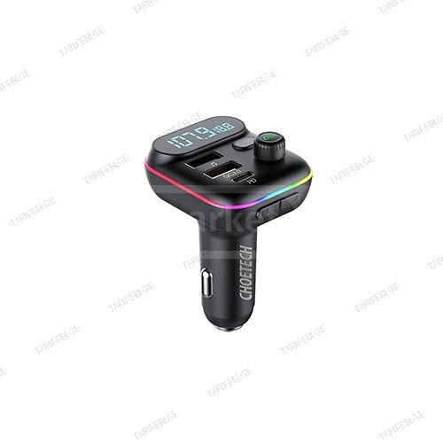 მანქანის FM მოდულატორი - Choetech TC0050 Bluetooth Car Charg