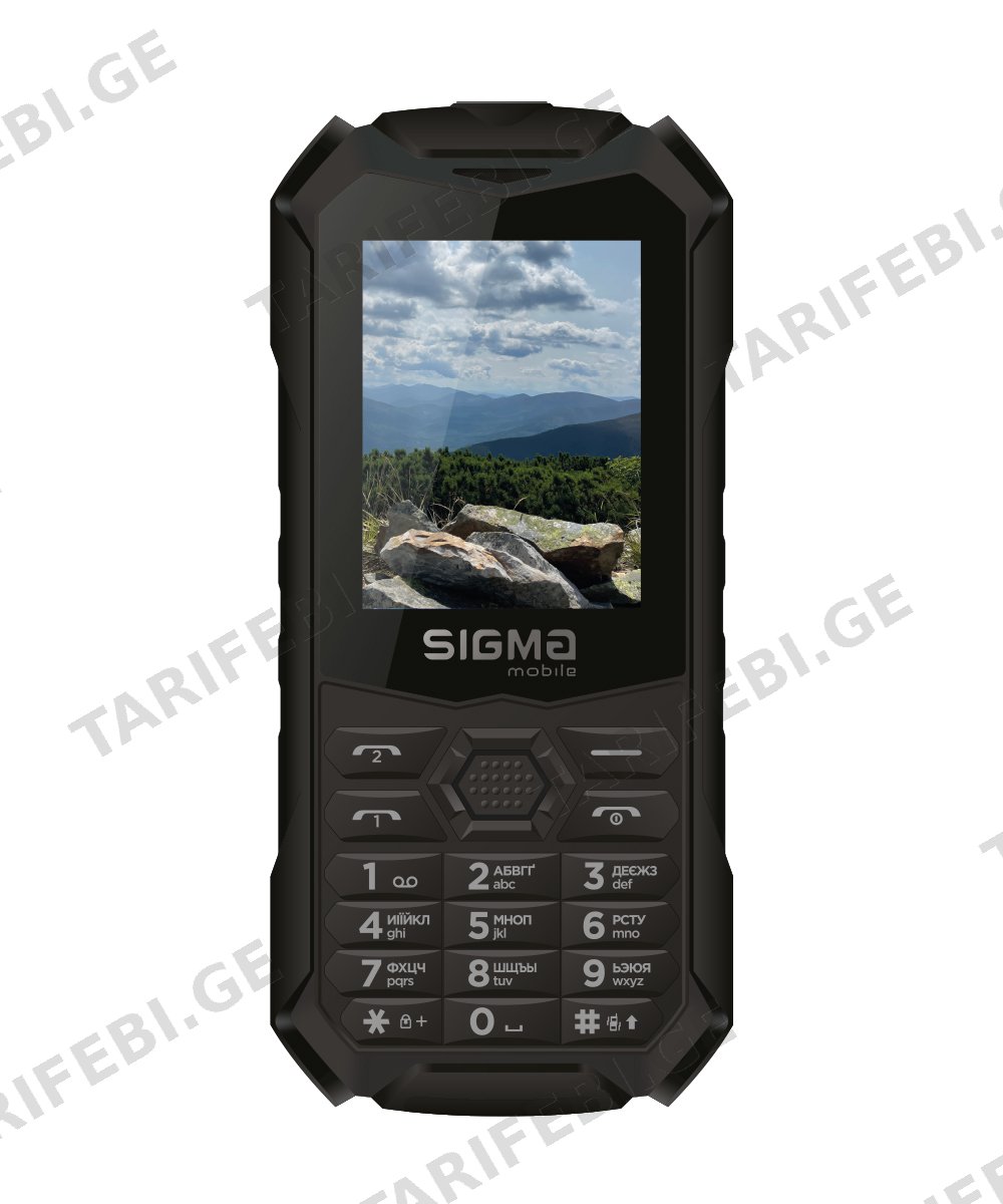 SIGMA MOBILE X-TREME PV68 Black