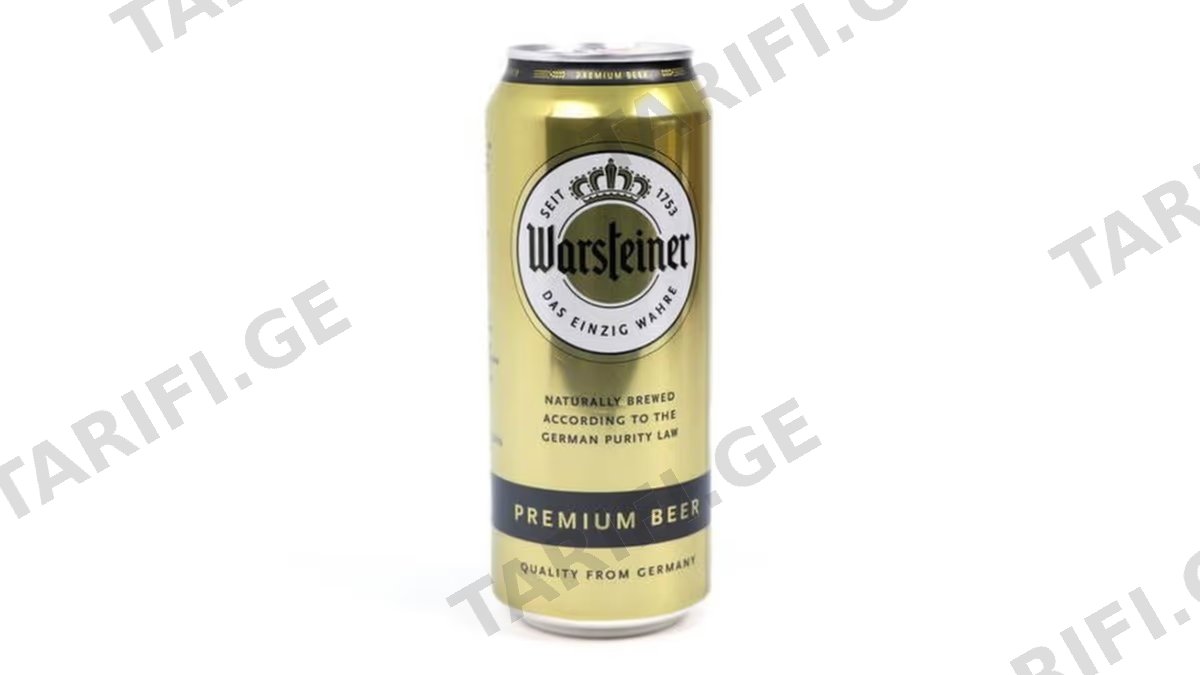 Warsteiner ლუდი 0.5ლ