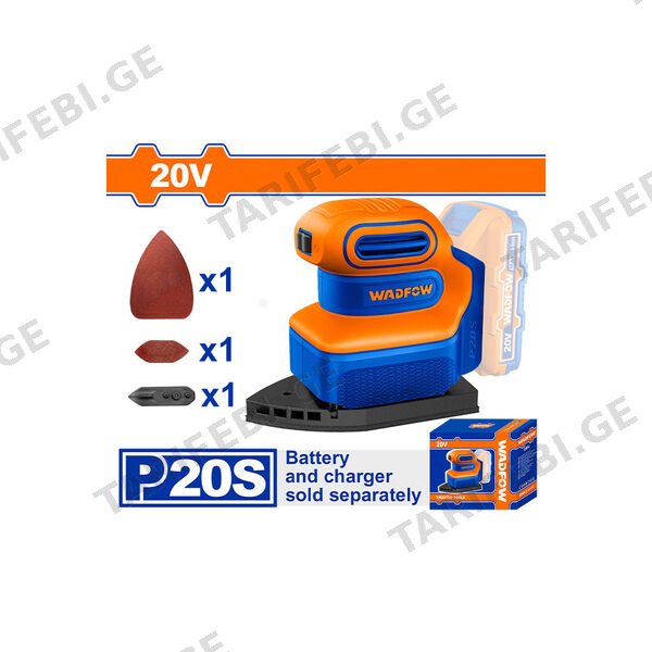 უსადენო ზუმფარა 20V (WRAP5020) WADFOW