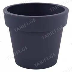 პლასტმასის ქოთანი Aleana Gamma 26x22სმ გრანიტი 7 L