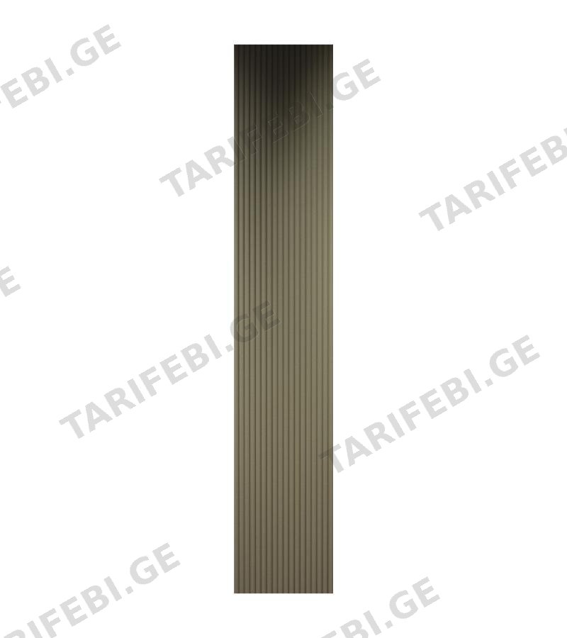დეკორატიული პანელი 150 SEMI CIRCLE PVC 15*150*2900 FB-07