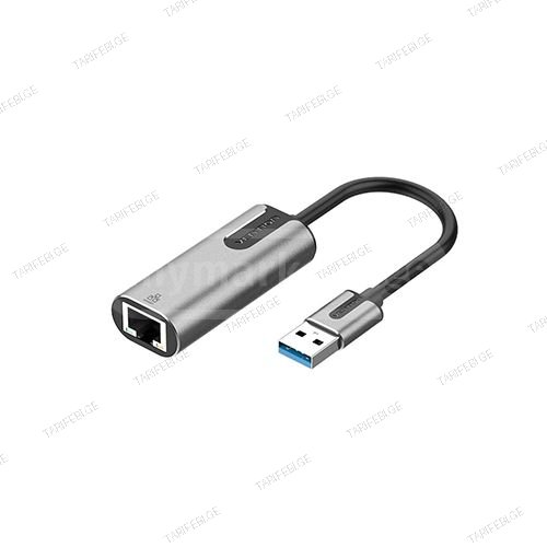 USB ქსელის ბარათი - Lan Card Vention 3.0 CEWHB