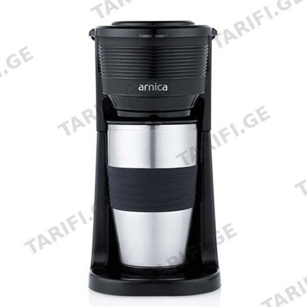 ყავის აპარატი ARNICA IH320140, 750W, 0.4L, COFFEE MACHINE, BLACK/GREY