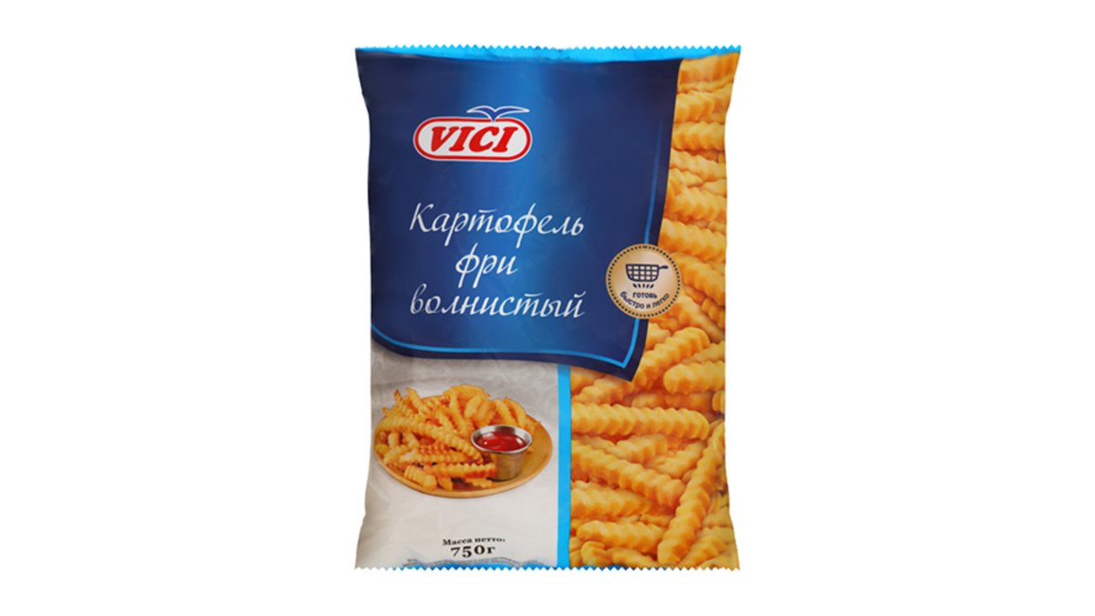 VICI კარტოფილი ფრი 750 გრ/4770190067973