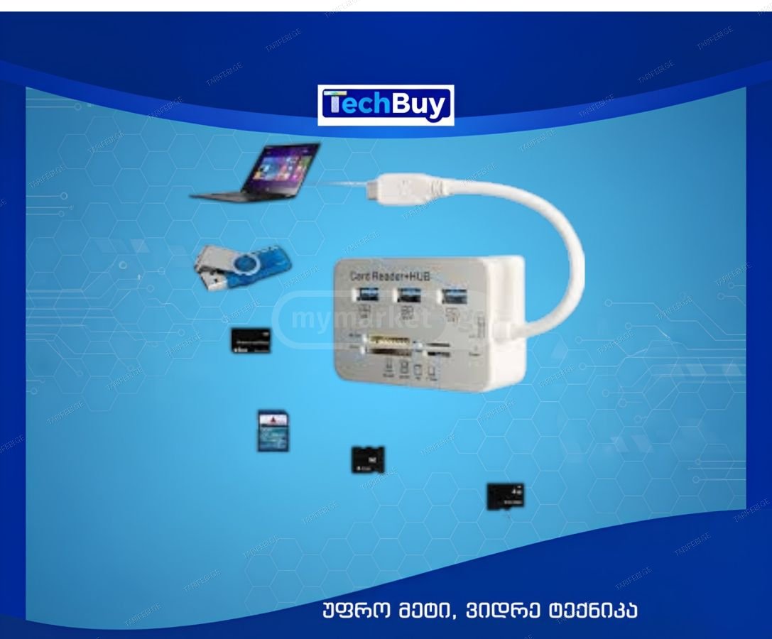 Card Reader + USB HUB