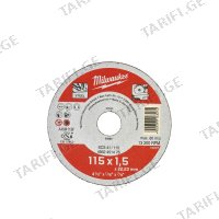 (115x1.5მმ) მეტალის საჭრელი დისკი MILWAUKEE 4932451476