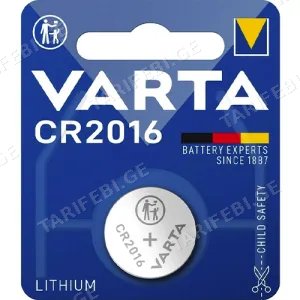 Varta CR 2016 Elecronics