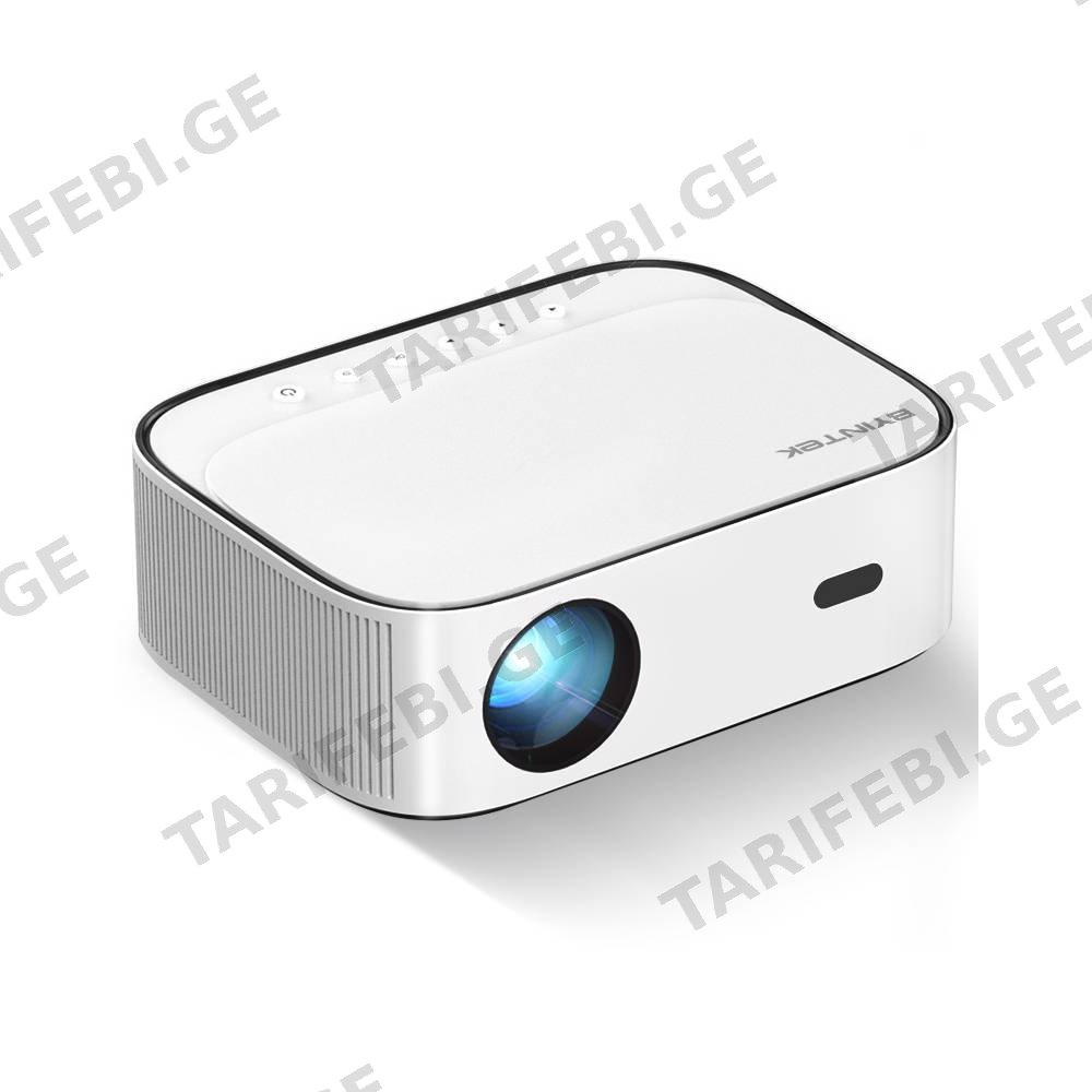 პროექტორი BYINTEK K45 Smart Home Theater Projector, FHD, Support 4K, Android 9.0, LCD, LED, 700 ANSI lumens, WiFi, BT4.0, White