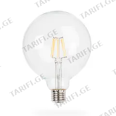 ნათურა LED New Light E27 10W 3000K G125 CL
