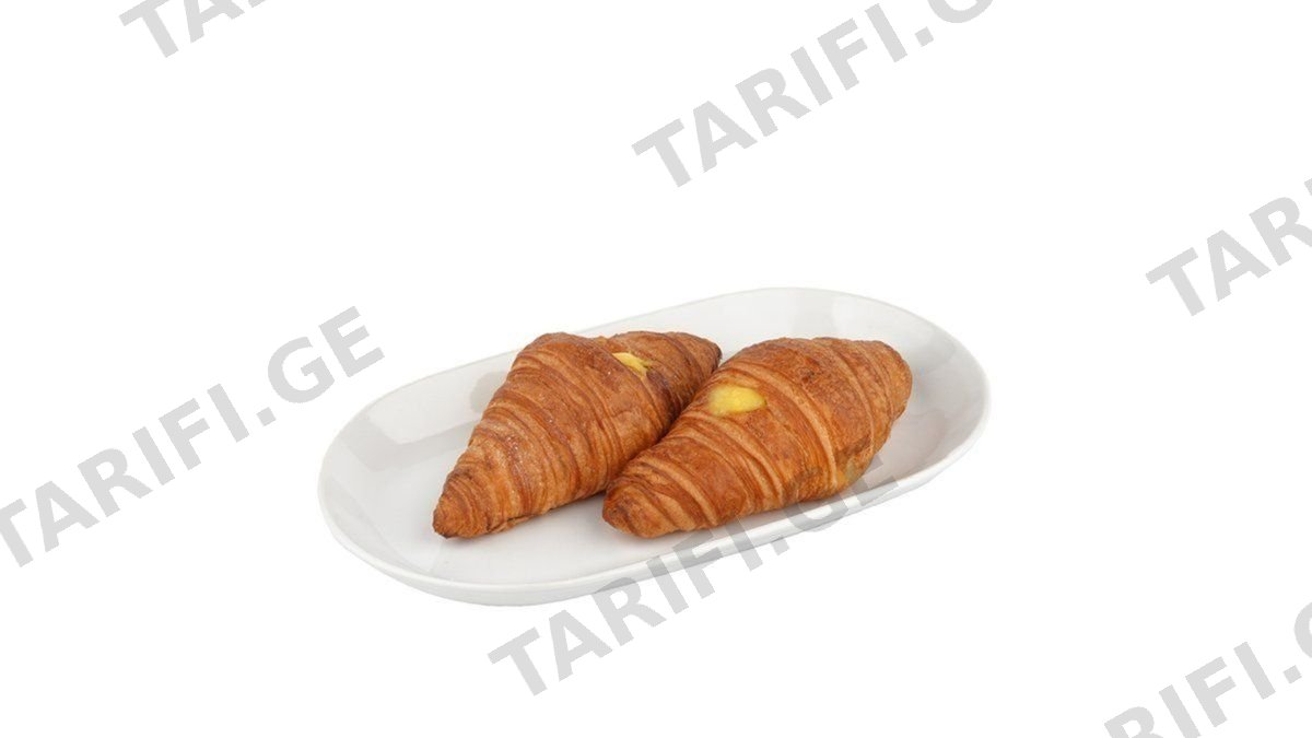 კრუასანი კრემით