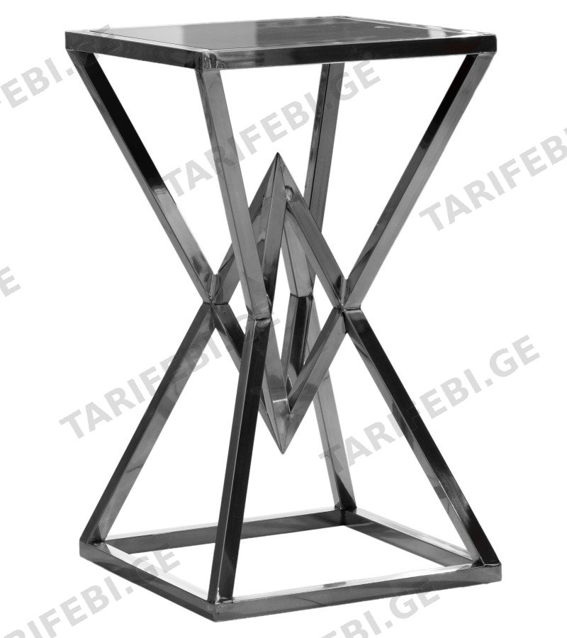 კონსოლი FSJYT-1818-60 ზომა:35*35*60 ფერი: SILVER+BLACK