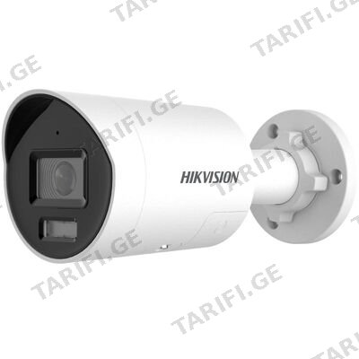 კამერა,IP,Hikvision,DS-2CD2026G2-IU/SL(D),4mm,2mp,Bullet,IR40m,AcuSense,St.L&Audio al,SDcard,