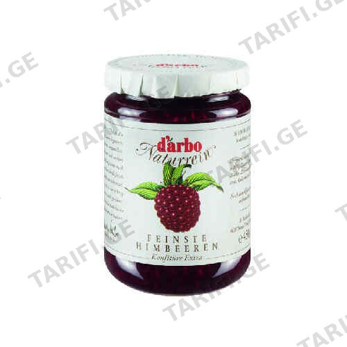 ჟოლოს ჯემი DARBO 450 გრ