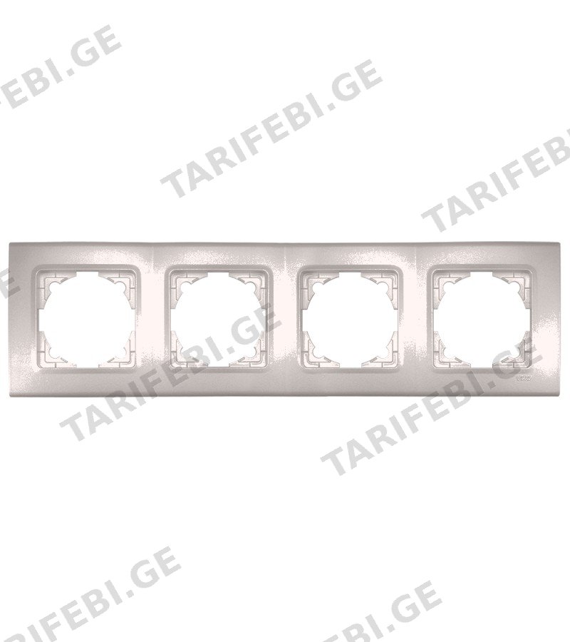 ჩამრთველ-როზეტის კანტი LINNERA LIFE BRONZ 4-ნი 90486004 Panasonic
